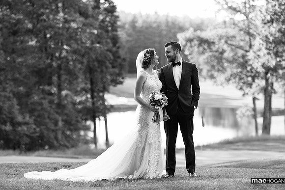 Shaker Hills Country Club Wedding Portrait