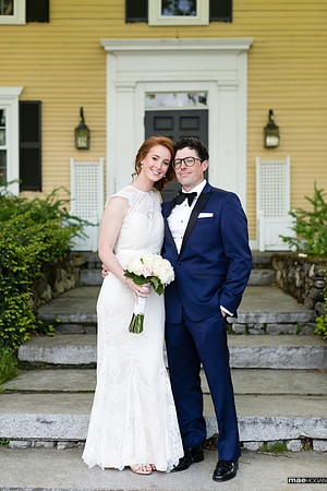 Intimate wedding at the Bedford Village Inn