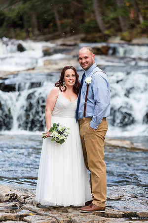 Jackson Falls Wedding Photo