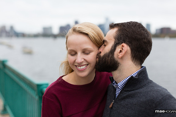 Engagement session near Kendall Square