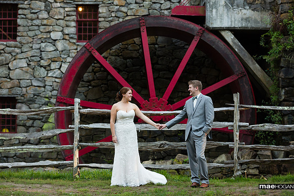 Wayside Inn Grist Mill Wedding Photos